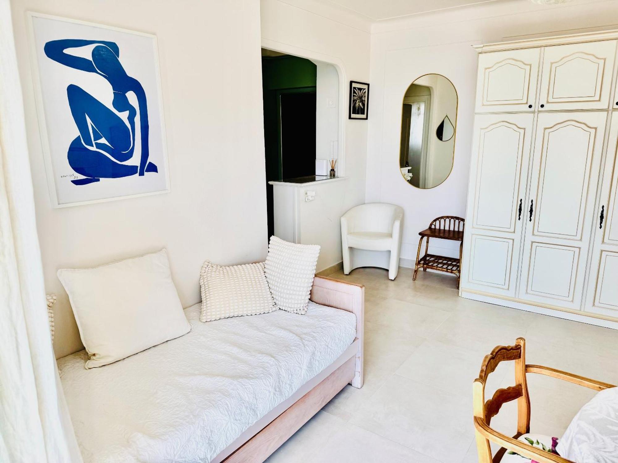 Cozy Studio, Sea View, Old Town, Near Beaches 昂蒂布 外观 照片